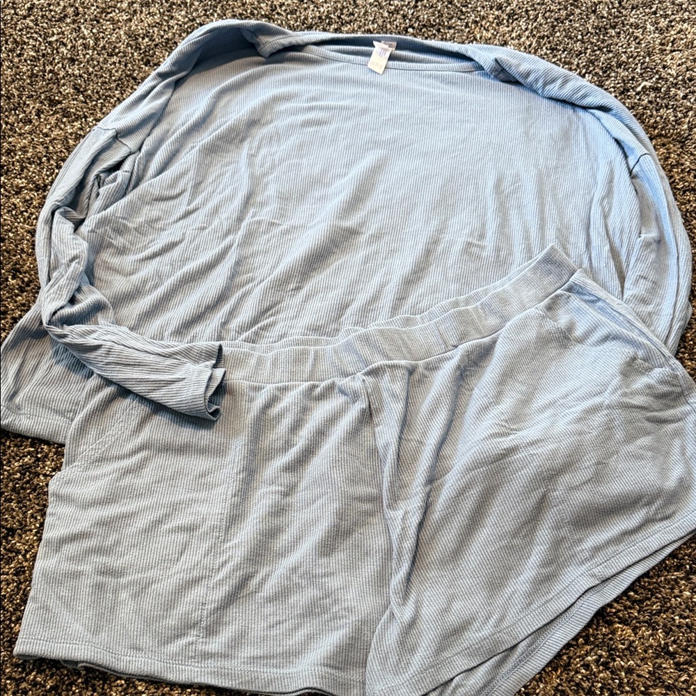 Stars Above Light Blue Lounge Set